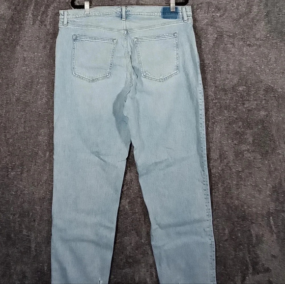 Abercrombie & Fitch 90" straight ultra High rise women's 34 - Picture 3 of 7